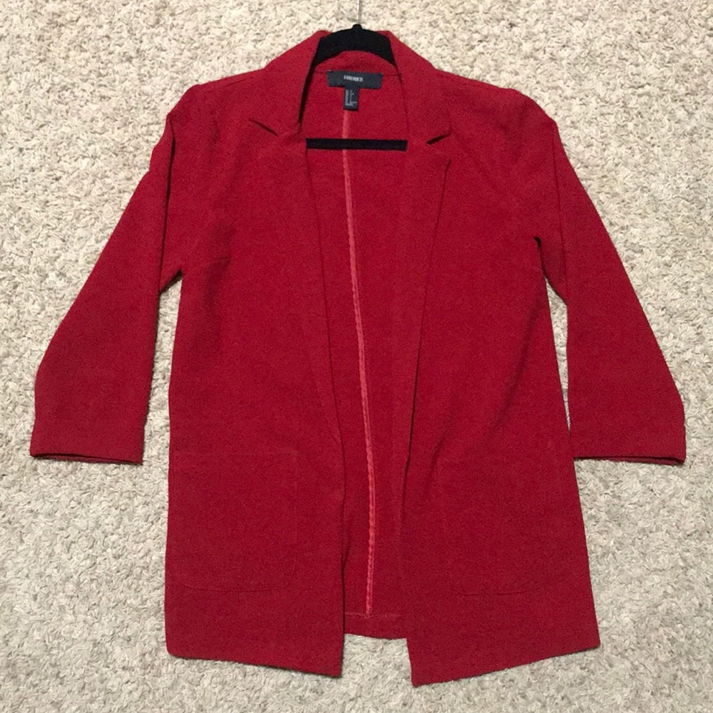 Forever 21 Red Blazer